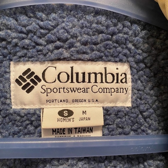 Women’s Small Periwinkle Blue & cream Columbia Convert multilayered snow jacket - Picture 6 of 12